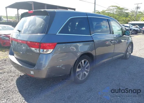 2014 Honda Odyssey Touring/Touring Elite from USA, damaged, VIN 5FNRL5H91EB136452